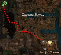 The vermin farming path/run.