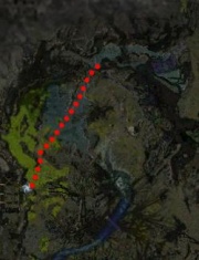 One route to the stairs