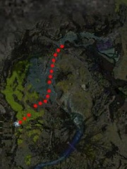 Slightly different route to the stairs